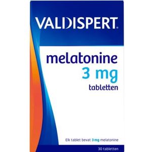 Valdispert Melatonine 3 mg 30 tabletten
