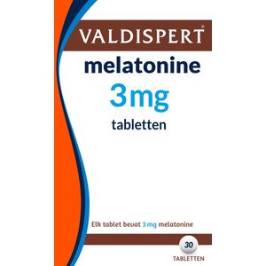 Valdispert Melatonine 3 mg 30 tabletten