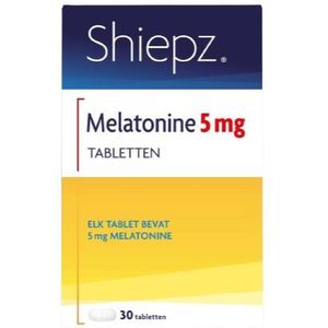 Shiepz Melatonine 5 mg 30 tabletten