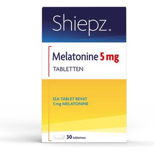 Shiepz Melatonine 5 mg 30 tabletten