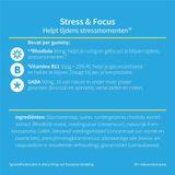 Valdispert Stress & Focus - Rhodiola helpt bij stressmomenten* en om rustig* en gefocust* te blijven - 45 gummies