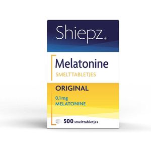 Shiepz Melatonine Original 0,1 mg - 500 tabletten