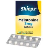 Shiepz Melatonine 3 mg 10 tabletten