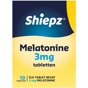 Shiepz Melatonine 3 mg Tabletten