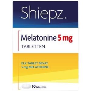 Shiepz - Melatonine 5 mg - Tabletten - 5 mg - Geneesmiddel