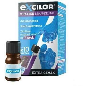 Excilor - Wratten Behandeling - TCA Gel - Voor Hand- en Voetwratten