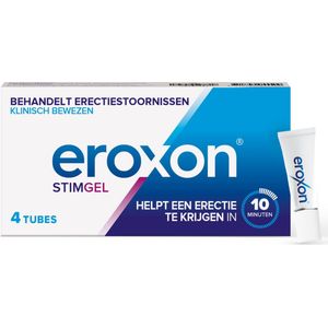 EROXON Erectie gel voor mannen - Stimulerende middelen man - stim gel 4 tubes