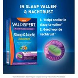 Valdispert Slaap & Nacht Advanced - Citroenmelisse helpt om sneller in slaap te vallen* - 30 dubbellaagse tabletten