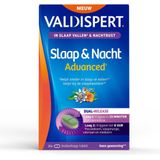Valdispert Slaap & Nacht Advanced - Citroenmelisse helpt om sneller in slaap te vallen* - 30 dubbellaagse tabletten