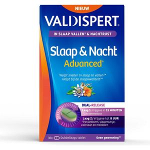 Valdispert Slaap & nacht advanced  30 Tabletten