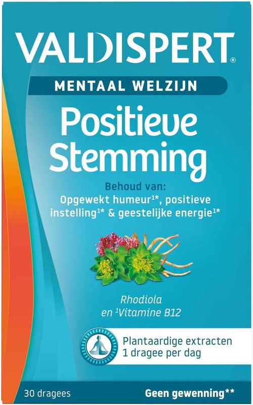Valdispert - Positieve Stemming - Vitamine B - Natuurlijke Extracten - 60 Tabletten
