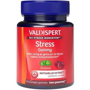 Valdispert - Stress Gummies - Framboos - Vegan - 60 Stuks