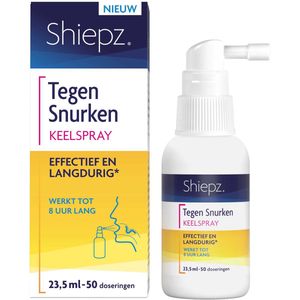 Shiepz - Tegen Snurken - Keelspray - Helpt Snurken Te Voorkomen - 23,5 ml