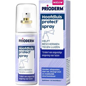 Prioderm Protect Spray - 100 ml - Helpt Beschermen Tegen Hoofdluizen - Geschikt Vanaf 3 Jaar