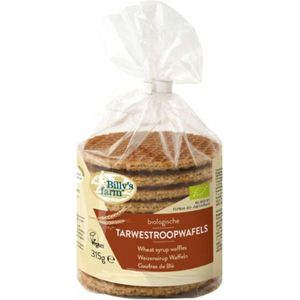 Billy'S Farm Tarwestroopwafels 315 gram