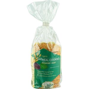 Billy'S Farm Haverkoekjes met Moerbei en Hennep 200 Gram