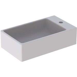 Geberit Diedro fontein bak links, kraangat rechts 40x23cm wit S8448000000