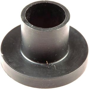 Topgear Stofkapje zwart - 13 cm as - korte as - Ø 20 mm - hoogte 28 mm