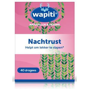 Wapiti Nachtrust Forte 40 dragees