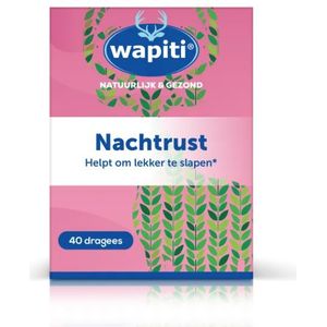 Wapiti Nachtrust Forte 40 dragees