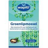 Wapiti Groenlipmossel extract 60 capsules