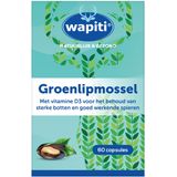 Wapiti Groenlipmossel extract 60 capsules