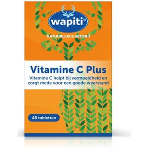 Wapiti Vitamine C Plus 1000 mg - 45 Tabletten - Vitaminen