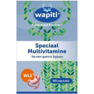 Wapiti Speciaal Multivitamine Na een Gastric Bypass 60 capsules