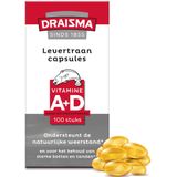 draisma Vitamine a + d levertraan 100 capsules