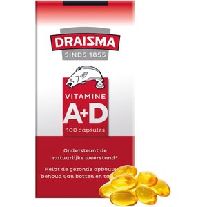 draisma Vitamine a + d levertraan 100 capsules