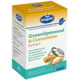 Wapiti Groenlipmossel & curcumina extract 60 capsules
