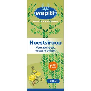 Wapiti Hoestsiroop 150 Milliliter