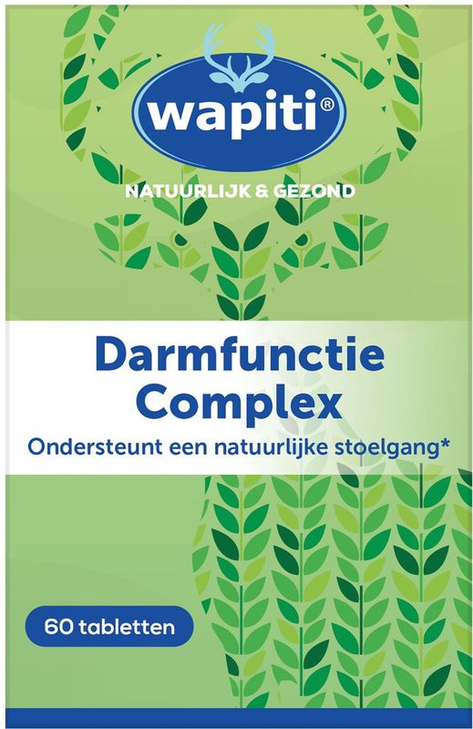 Wapiti - Darmfunctie Complex - Tabletten - 60 St.