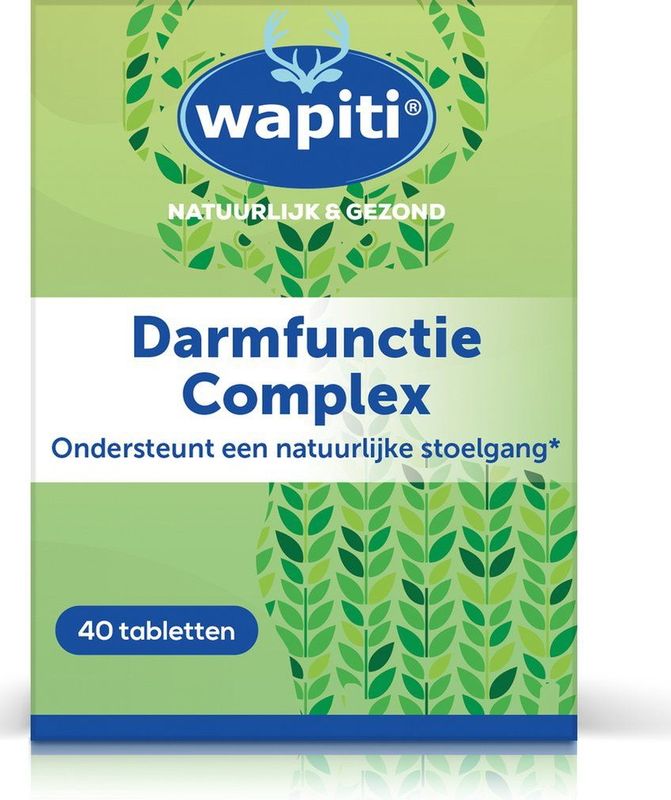 Wapiti Darmfunctie Complex 40 tabletten