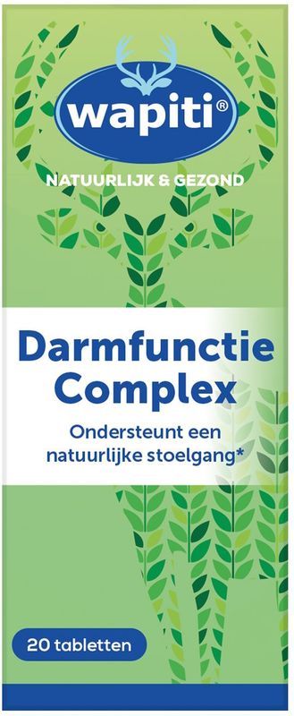 Wapiti Darmfunctie Complex 20 tabletten