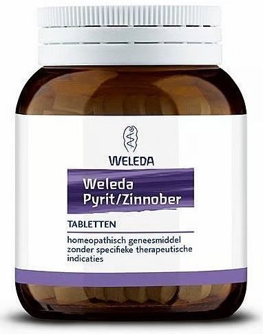 Weleda - Pyrit/Zinnober - Homeopathisch Geneesmiddel - 220 mg - 60 Tabletten