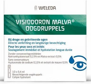 Oogdruppels - Weleda Visiodoron Malva - Bevochtigend - 10ml