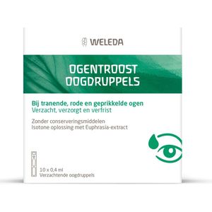 Weleda - Ogentroost - Oogdruppels - 10 Stuks - Natuurlijke Ingrediënten