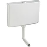 Wisa - 550 - Laaghangend Reservoir - Wit - Instelbaar Spoelvolume