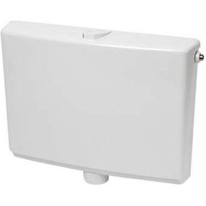 Wisa - 550 - Laaghangend Reservoir - Wit - Instelbaar Spoelvolume