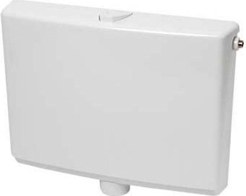 Wisa - 550 - Laaghangend Reservoir - Wit - Instelbaar Spoelvolume