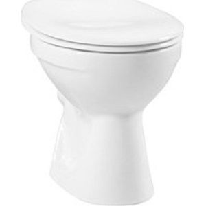 Wisa - Sydney - Toiletpot - Wit - Vlakspoel - PK-uitlaat