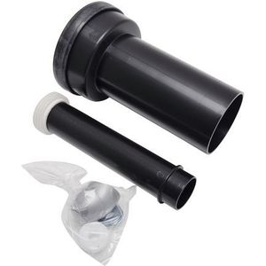 Wisa Wand-WC-Anschluß-Set Ø 90mm Ablaufstutzen, Spülrohr Ø 45 mm Spülrohre & Abläufe
