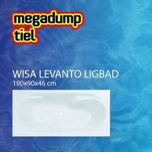 Ligbad Levanto 190X90X46 Cm Wit