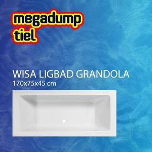 Ligbad Grandola Wit 170X75X45 Cm Wisa