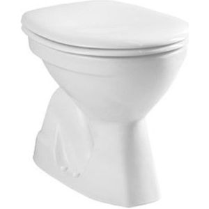 Wisa Sydney Closetpot Diepspoel met AO-uitlaat 35.5x46.5x39.5cm Wit