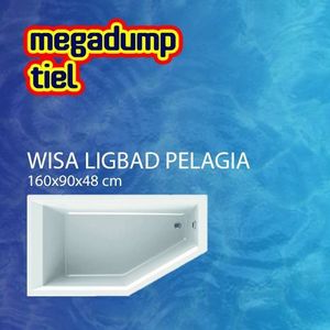 Ligbad Pelagia 160X90X48 Cm Wavedesign