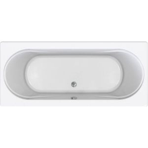 Inbouw Duo Ligbad Wisa New Toscana 170x75x50 cm Wit