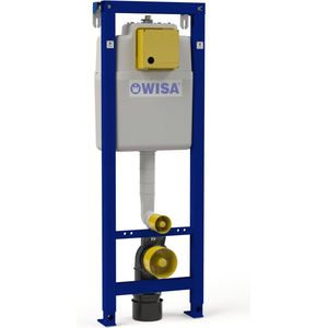 Wisa XS inbouwreservoir frontbediening 114 cm blauw 8050452980