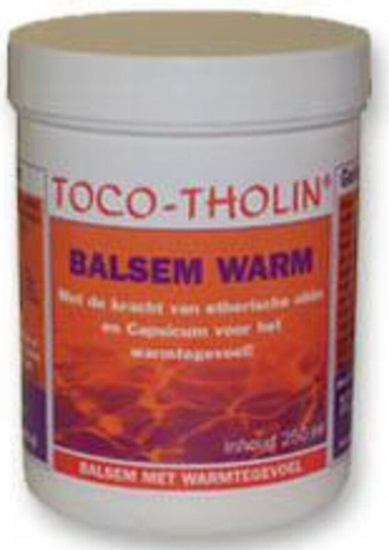 Toco Tholin - Balsem Warm - Spierbalsem - Natuurlijke Ingrediënten